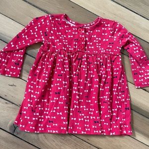 Hanna Andersson Bow tie Tunic Dress